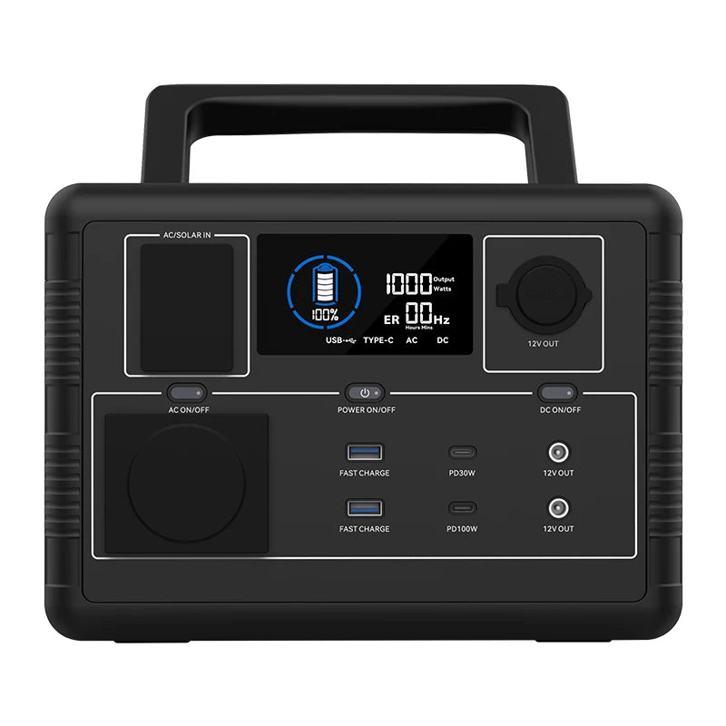 Portable Solar Power Station – Load Shedding Backup Power (300W–5000W)