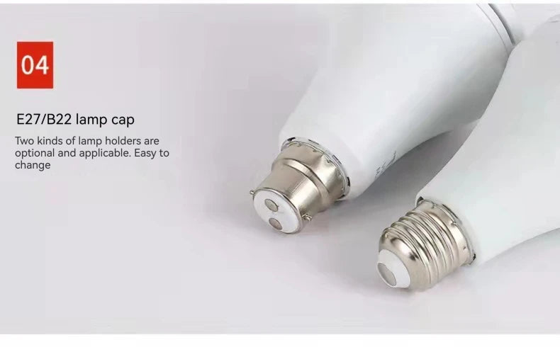 Rechargeable LED Emergency Bulb - Load Shedding Light Bulb (7W-15W)