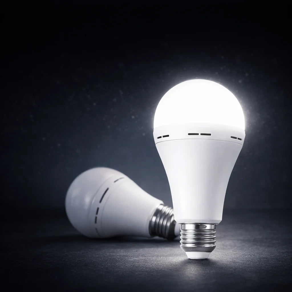 Rechargeable LED Emergency Bulb - Load Shedding Light Bulb (7W-15W)