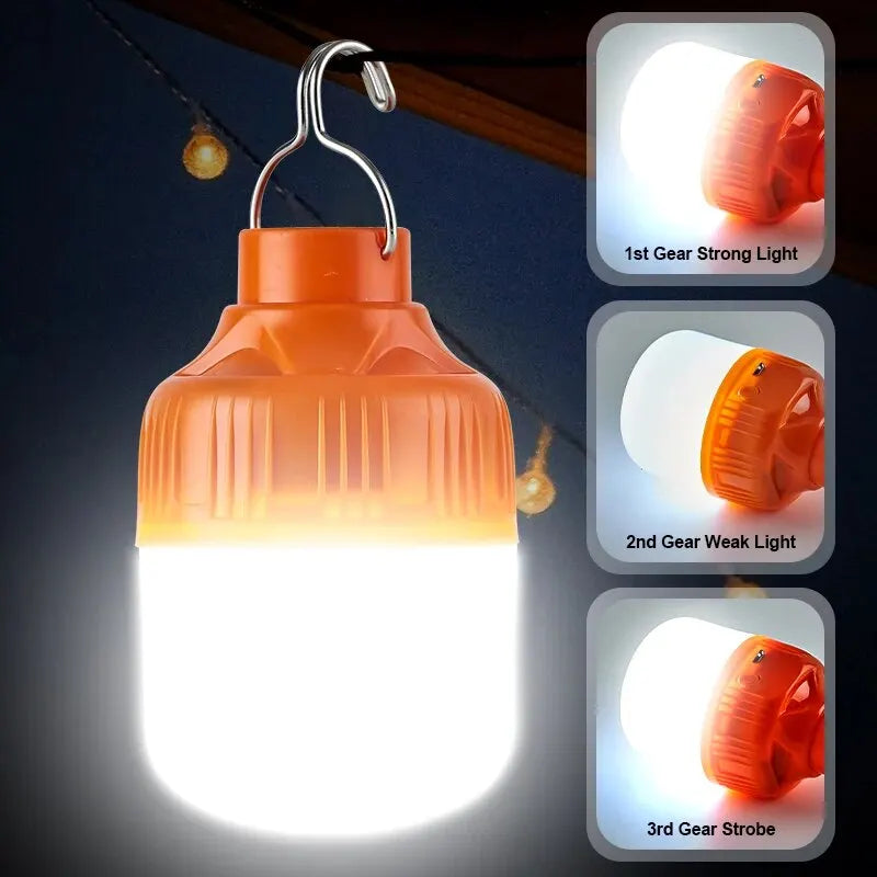 Rechargeable LED Camping Lantern - Load Shedding Emergency Light