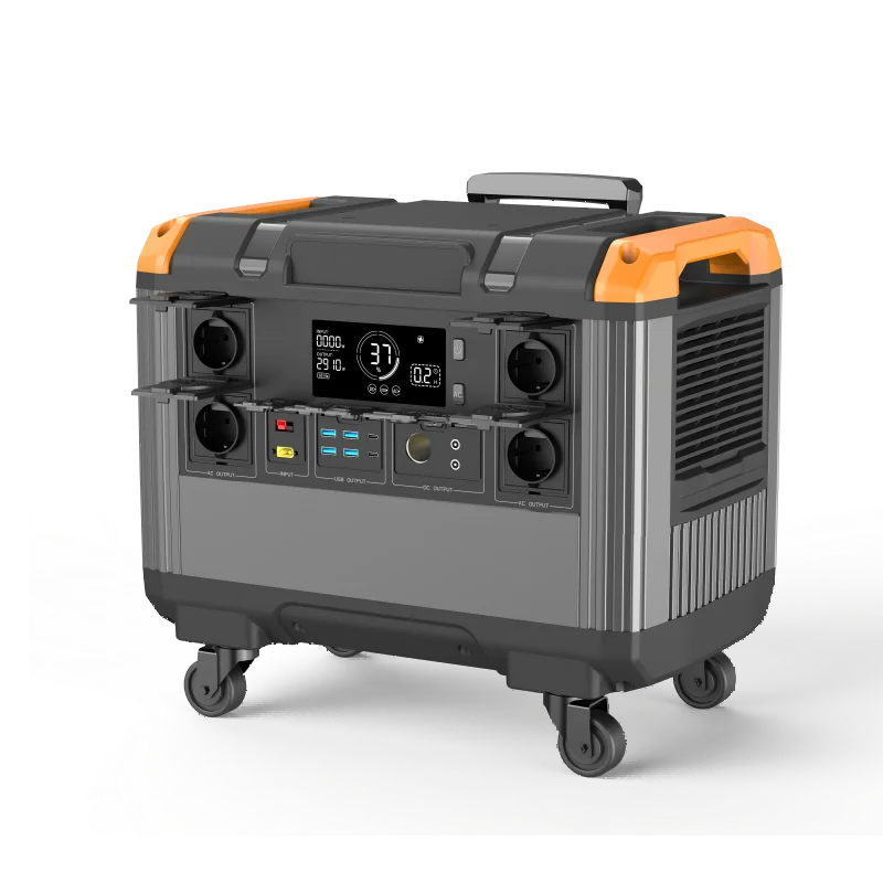 Portable Power Station LiFePO4 – Fast Charging Load Shedding Backup (1200W–3000W)