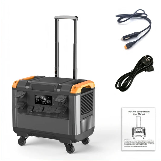Portable Power Station LiFePO4 – Fast Charging Load Shedding Backup (1200W–3000W)
