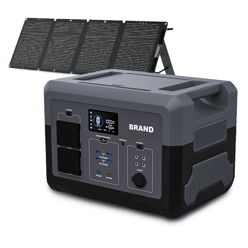 Portable Solar Power Station – Load Shedding Backup Power (300W–5000W)