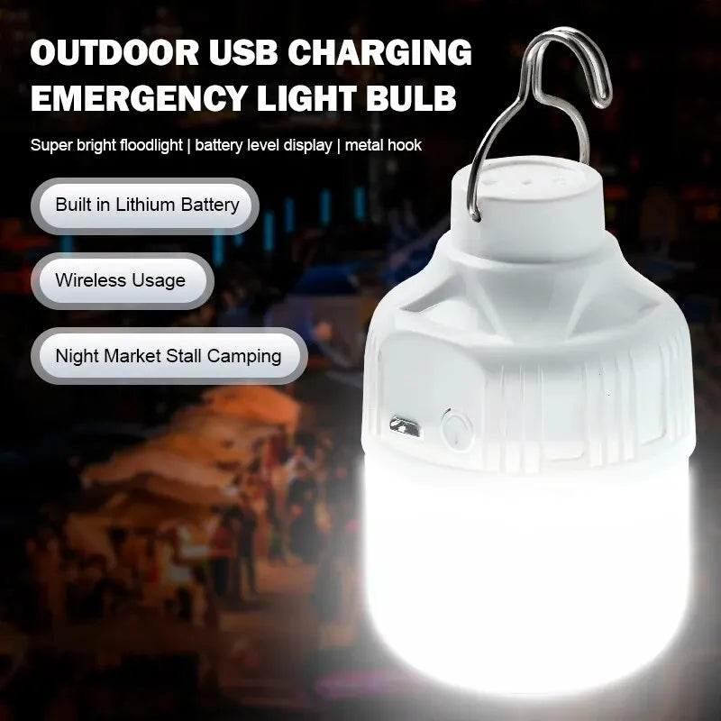 Rechargeable LED Camping Lantern - Load Shedding Emergency Light