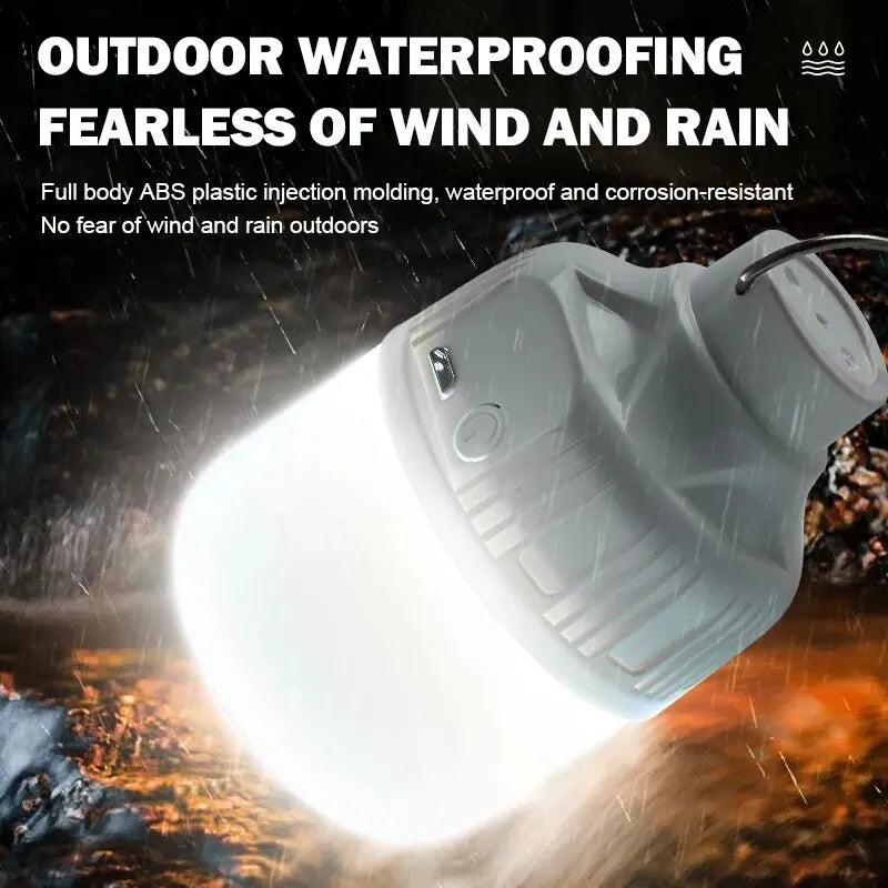 Rechargeable LED Camping Lantern - Load Shedding Emergency Light