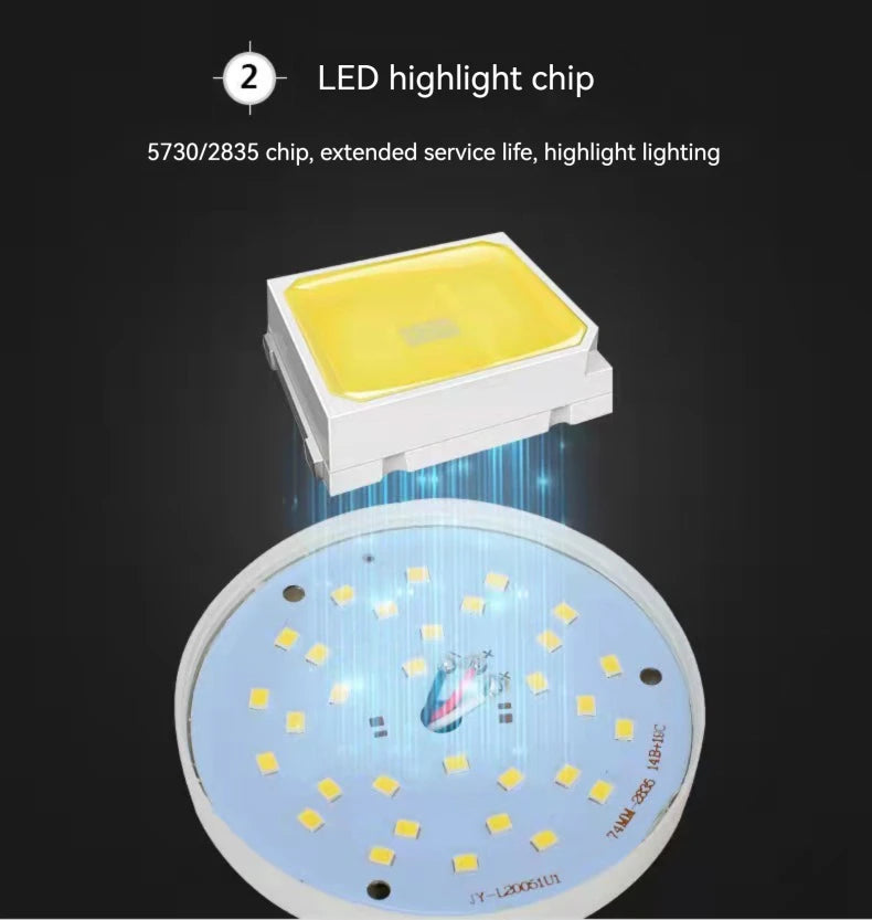 Rechargeable LED Emergency Bulb - Load Shedding Light Bulb (7W-15W)