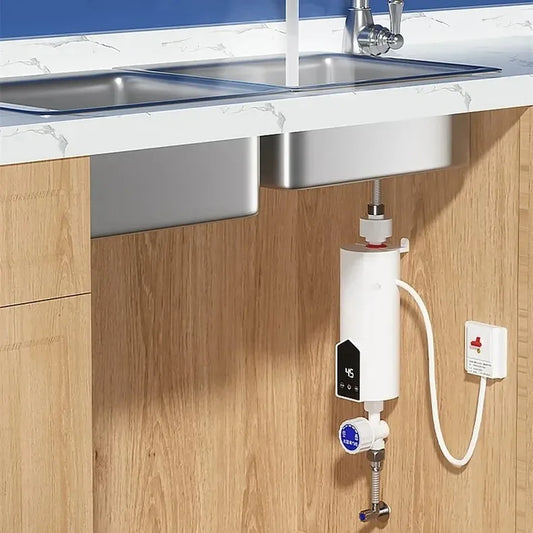 Instant Electric Water Heater 220V 3000W–5500W – Portable Shower & Kitchen