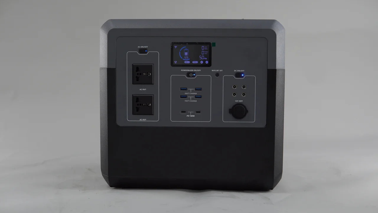 Portable Solar Power Station – Load Shedding Backup Power (300W–5000W)