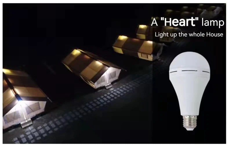 Rechargeable LED Emergency Bulb - Load Shedding Light Bulb (7W-15W)