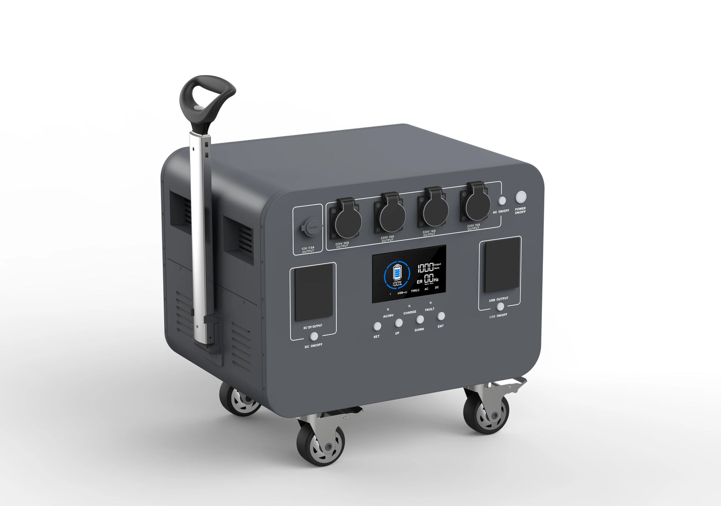 Portable Solar Power Station – Load Shedding Backup Power (300W–5000W)
