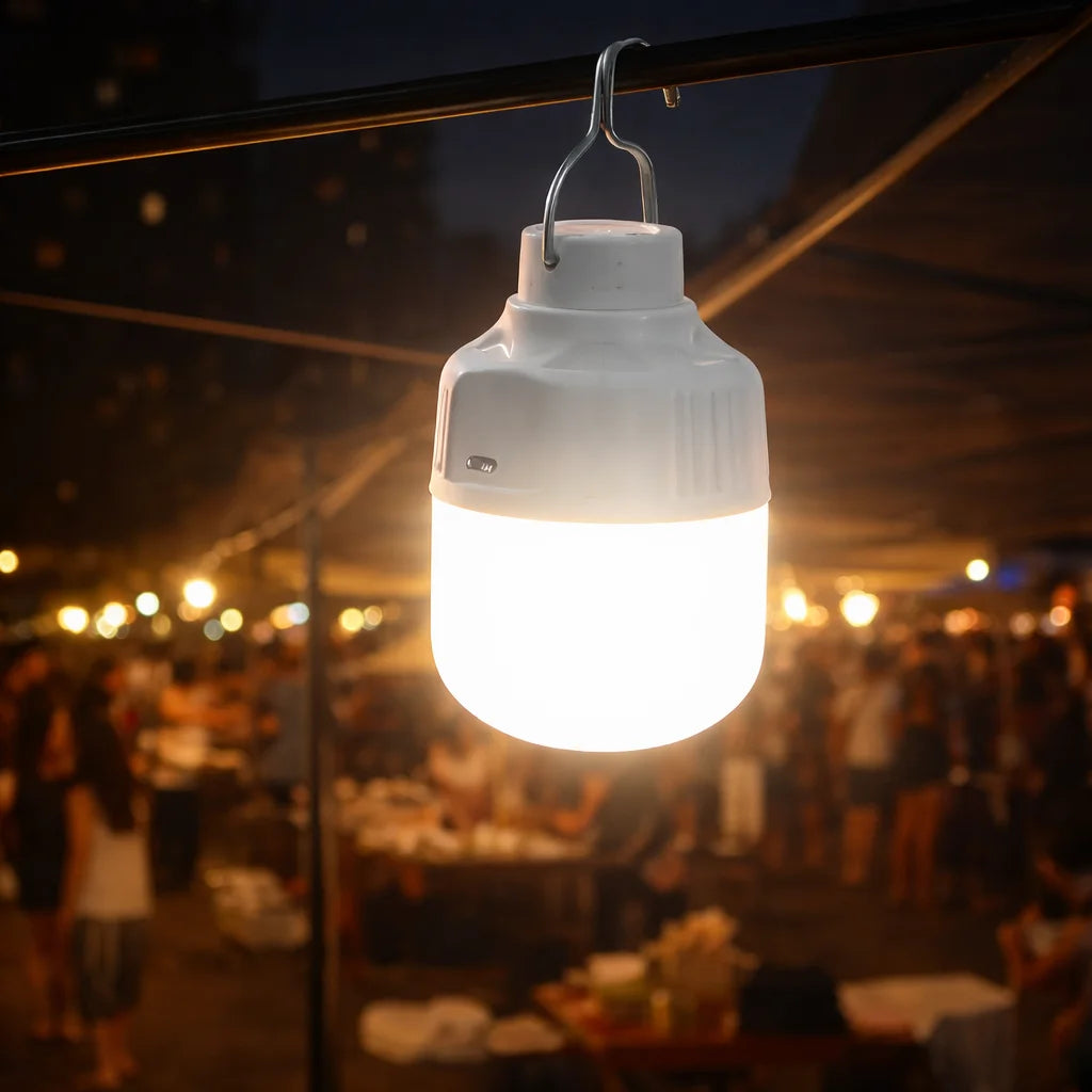 Rechargeable LED Camping Lantern - Load Shedding Emergency Light